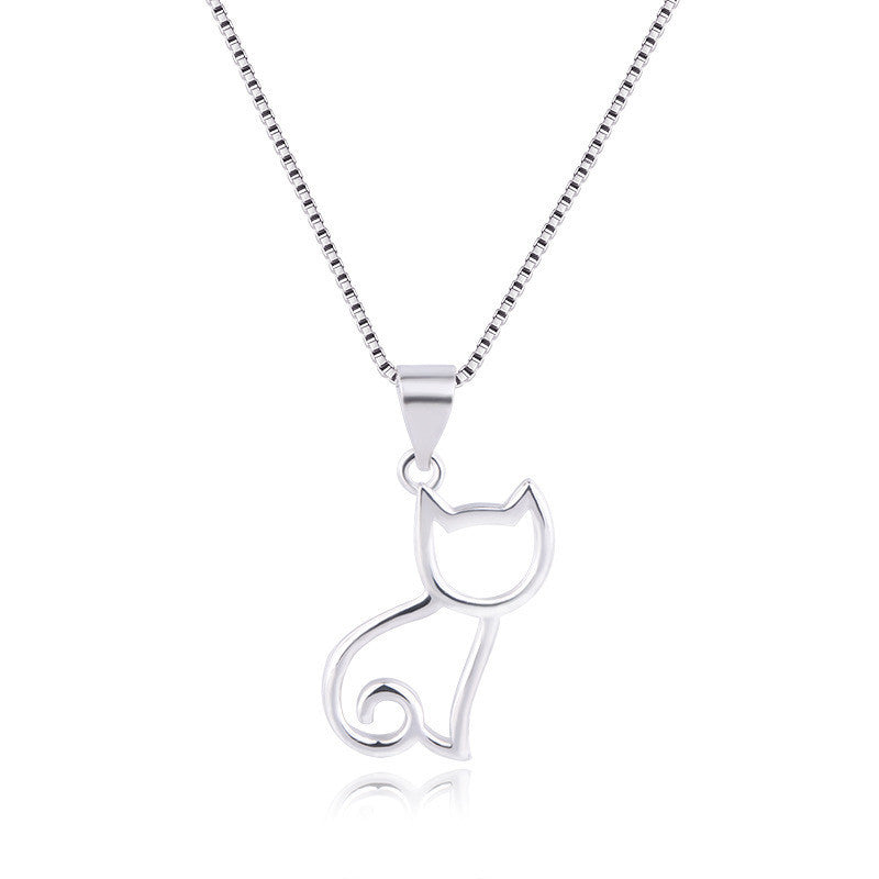 Little Simple Cat Necklace