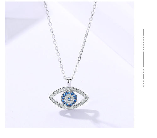Atmospheric Eye Necklace s925 Sterling Silver