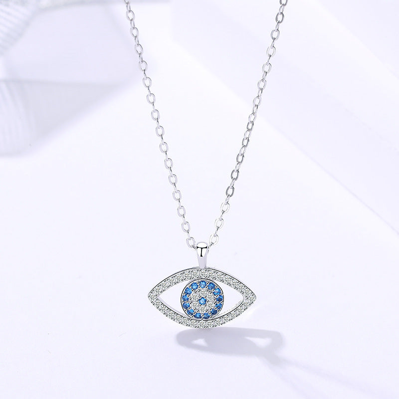 Atmospheric Eye Necklace s925 Sterling Silver