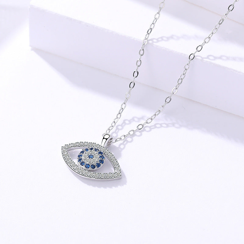 Atmospheric Eye Necklace s925 Sterling Silver