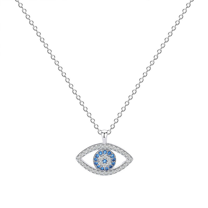 Atmospheric Eye Necklace s925 Sterling Silver