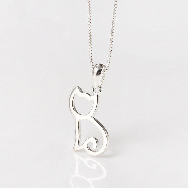 Little Simple Cat Necklace