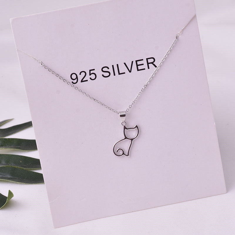 Little Simple Cat Necklace