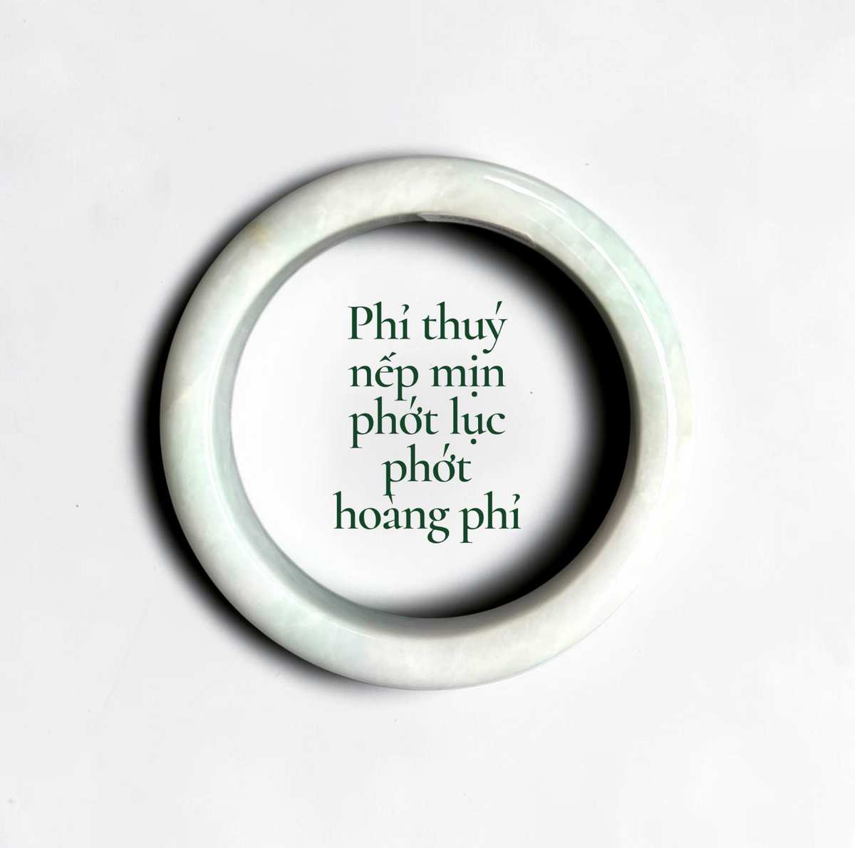 Fine-textured jadeite with soft green and yellow-jadeite hues - Phỉ thúy nếp mịn phớt lục phớt hoàng phỉ
