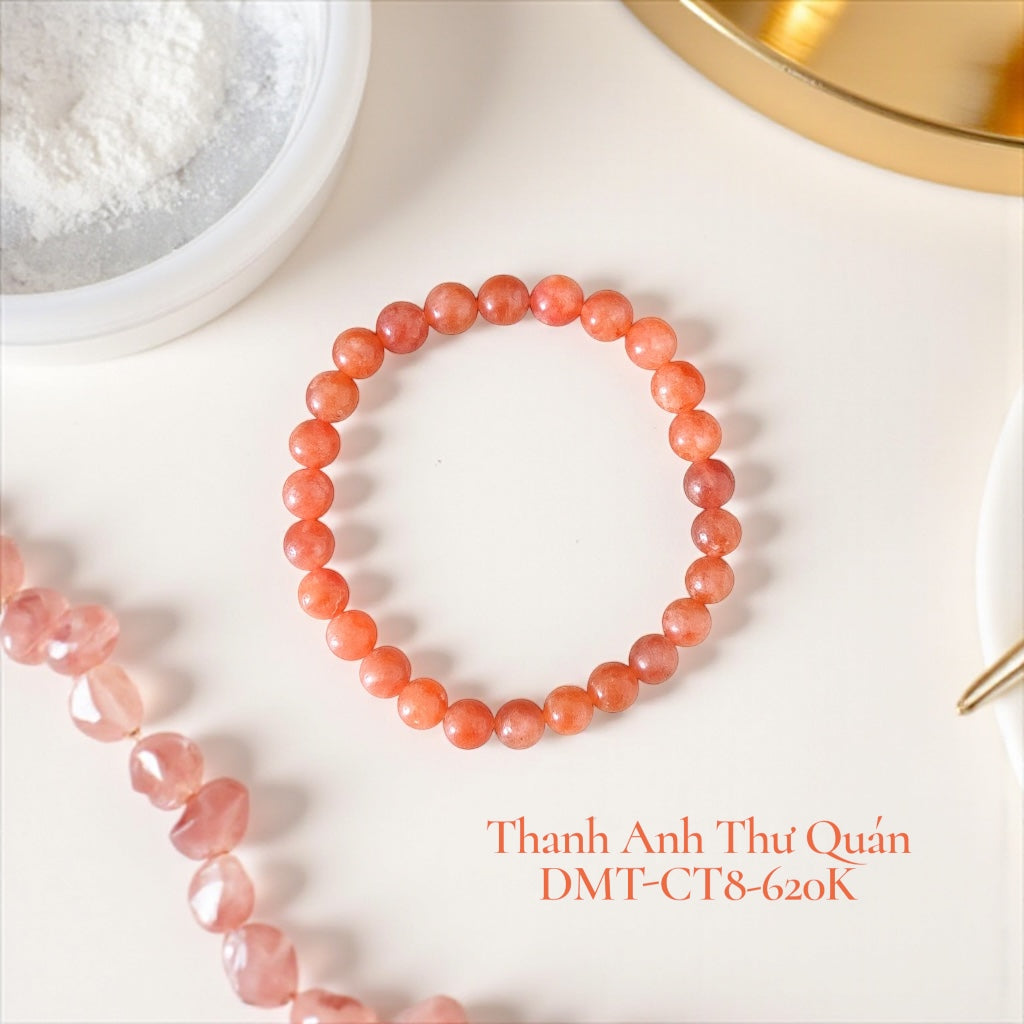 [Pre-order] Chuỗi Tay Đá Mặt Trời - 6-8-10 ly - DMT-CT