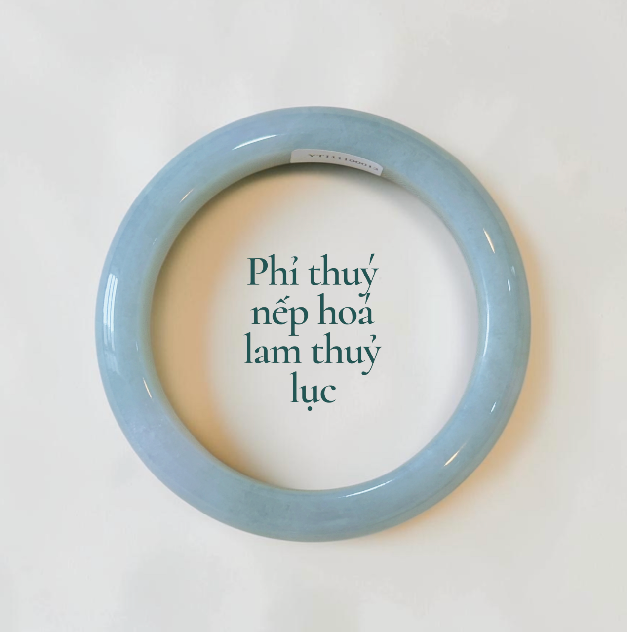 Phỉ thuý nếp hoá lam thuỷ lục - Ni 55